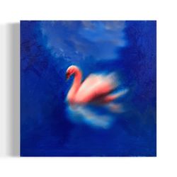 HAND PAINTED - Swan paintings, Various sizes and Colors!