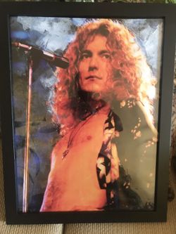 Vinyl print newly framed