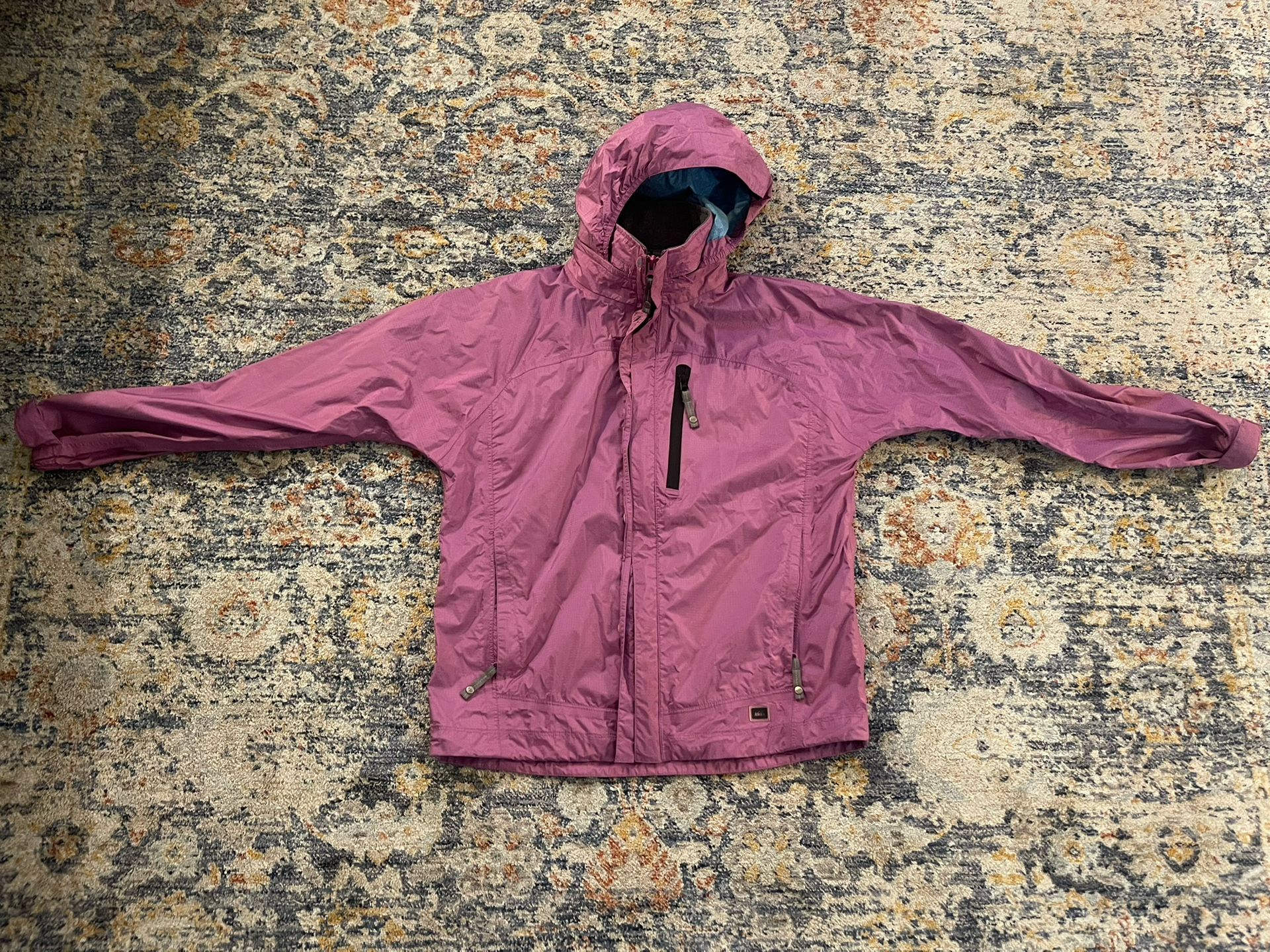 REI Rain Jacket Elements E1 Rain Jacket Kids XL Pink