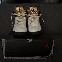 Jordan 5 Retro Olympic Gold Coin 2016