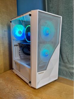 White Nvidia RTX Gaming Computer PC - Intel i5 1TB