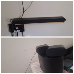 Vizio sound bar subwoofer and speakers