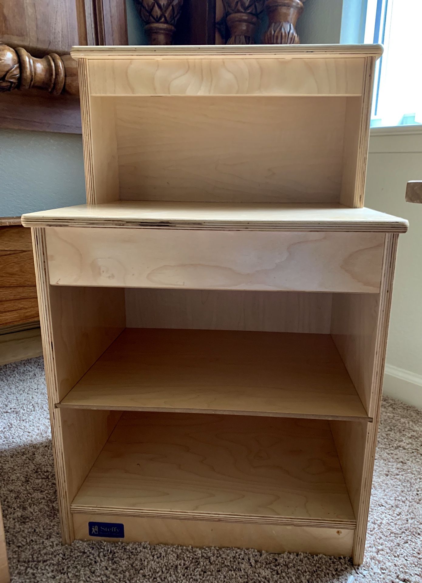 Small Shelf/Steffy Wood Toddler Hutch