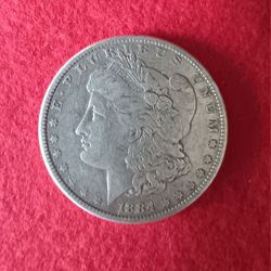 1884 Morgan Dollar