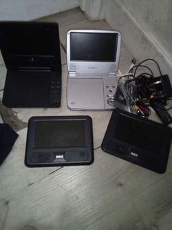 GPX, Dynex, RCA portable DVD players