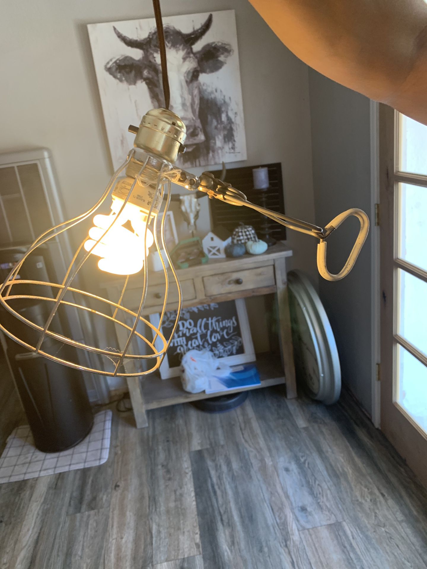 Rustic Desk Lamp