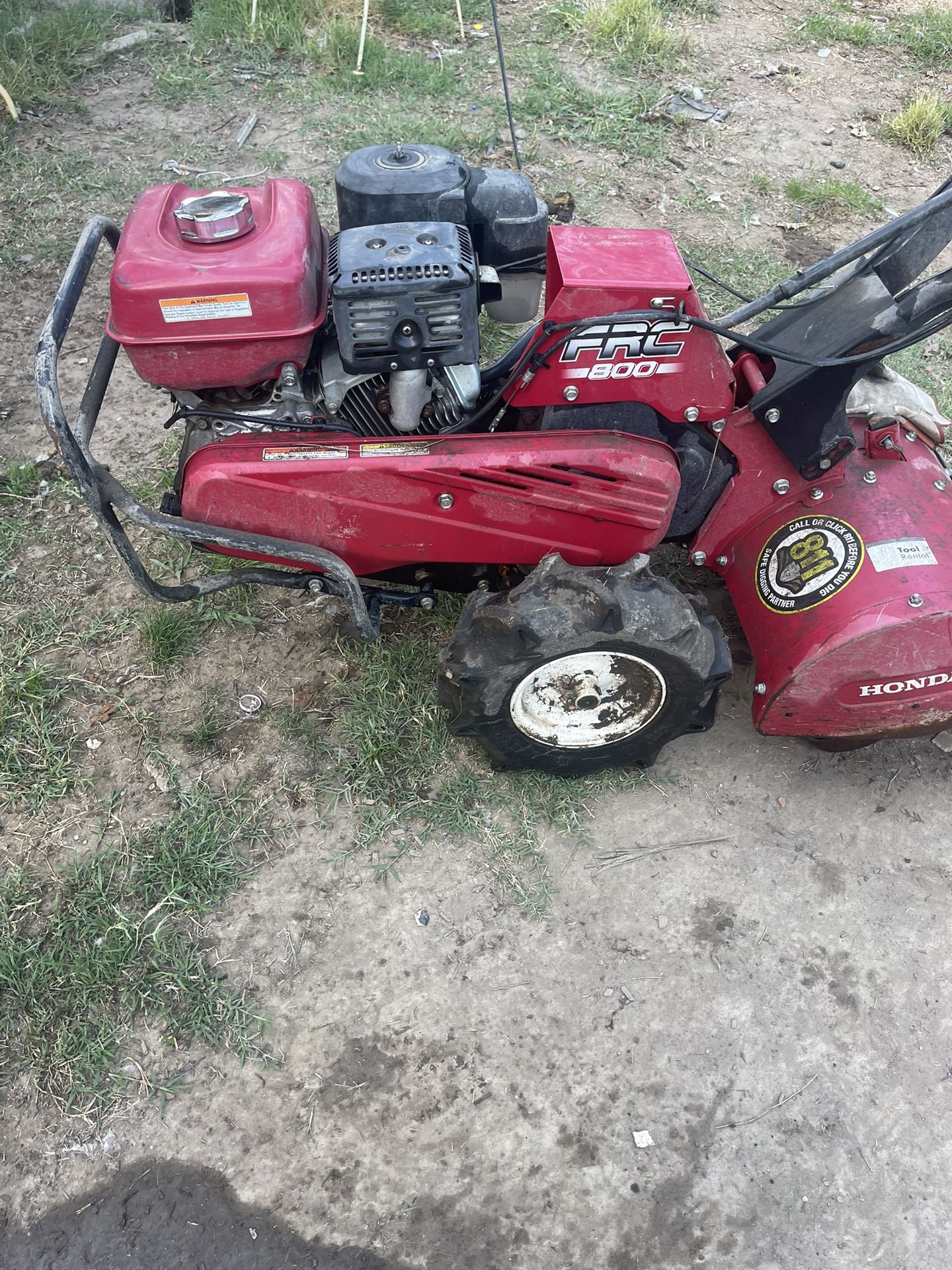 Honda Gas Rototiller , Electric Winch Warn