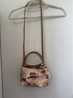Relic pink tropical purse