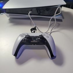 Ps5 With Controller And Games 