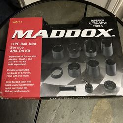 BRAND NEW MADDOX BALL JOINT SERVICE ADD ON KIT