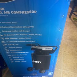 Hart Black 1.8 HP 200 PSI Oil-Free Air Compressor 20 gal
