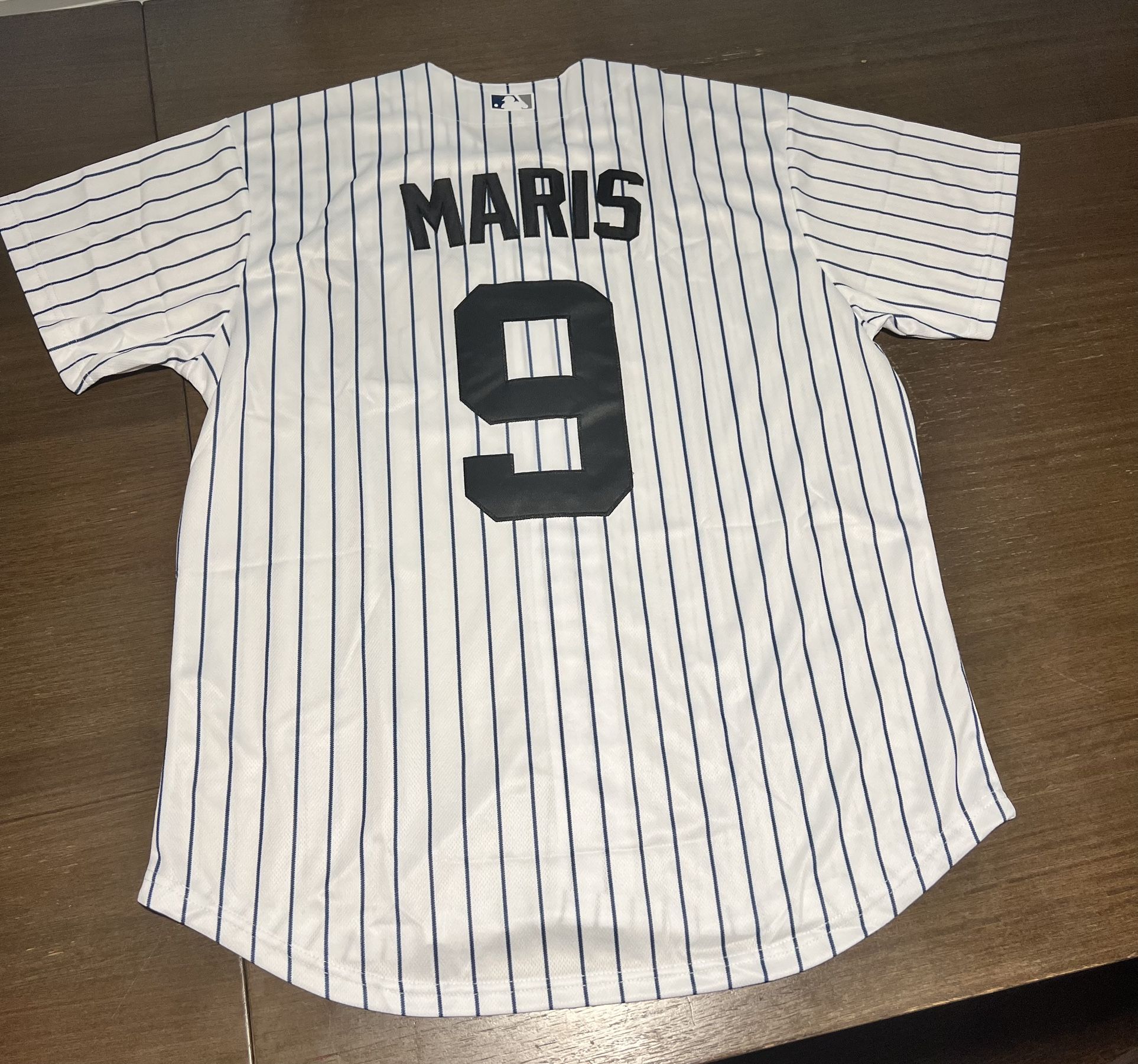 Roger Maris New York Yankees Baseball New Adult Large Fast Ship MLB Jersey L HOF