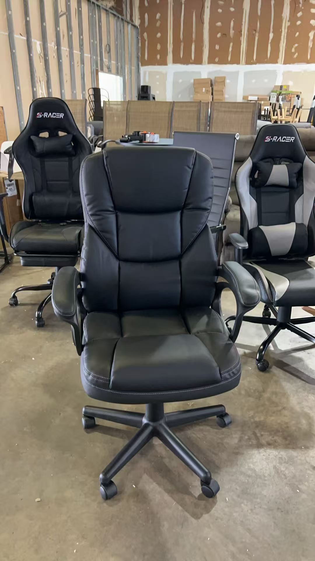 Black office chair $70