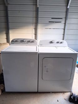 Whirlpool washer and dryer set