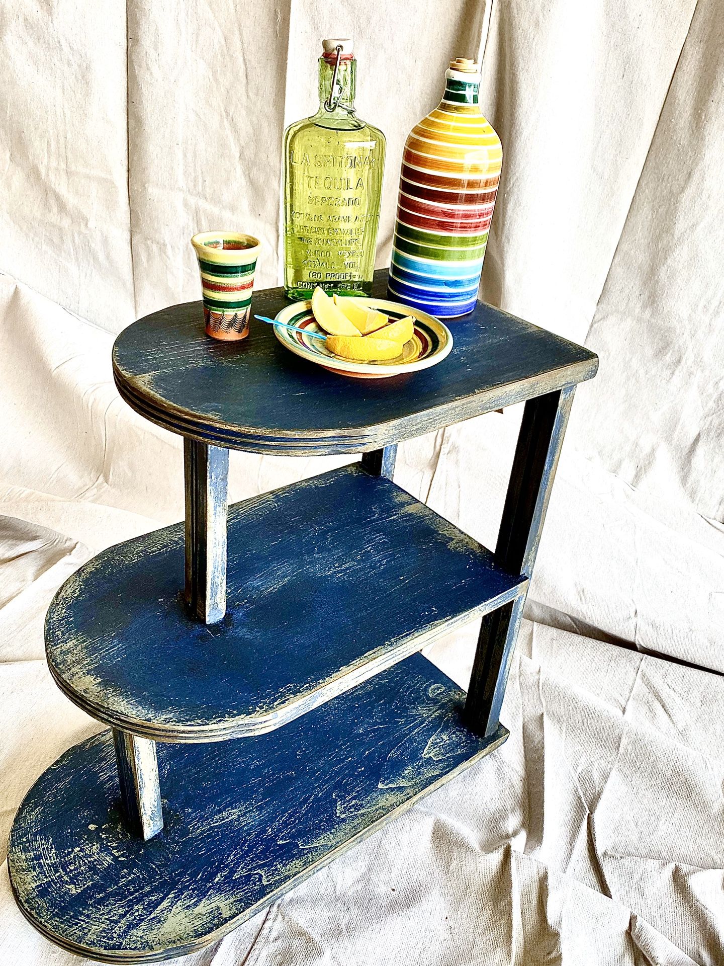 Rustic side table