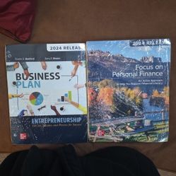 Focus On Personal Finance And Business Plan 2024 Mcgrawhill Books
