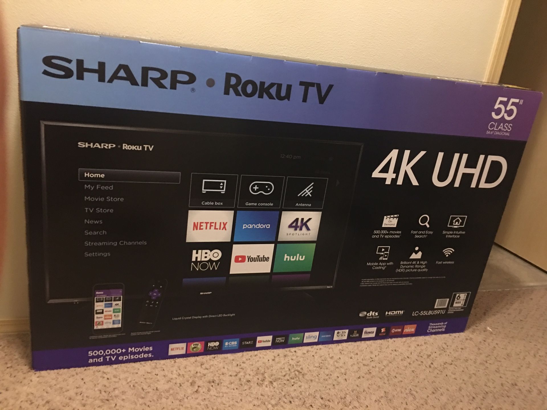 Sharp 4K TV 55’’