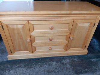 Wood Dresser/TV Stand 