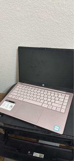 HP Laptop pink