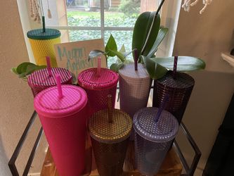 BNWT STARBUCKS STUDDED TUMBLERS