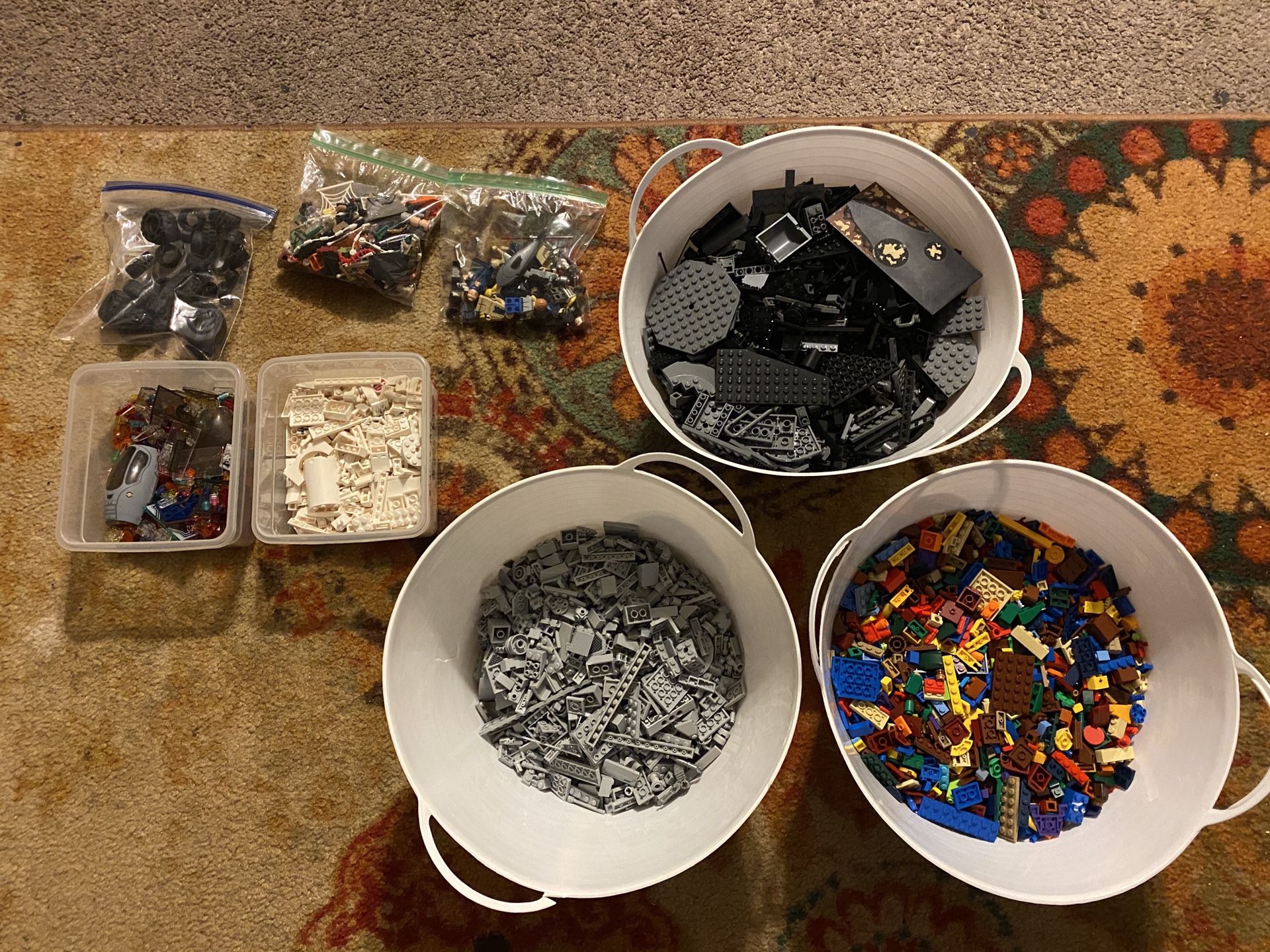 LEGO Pieces and Mini-figures