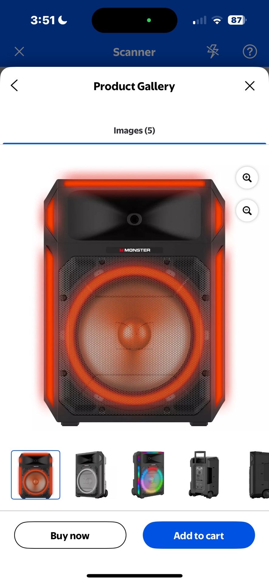 Monster X6 All-in-One PA Bluetooth Speaker System