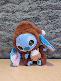 Disney Stitch plush with brown costume