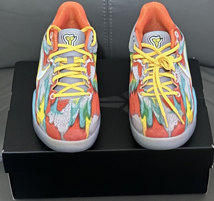 Size 5.5Y-Nike Kobe 8 Protro GS Venice Beach (HF7319-001) ✅IN HAND✅