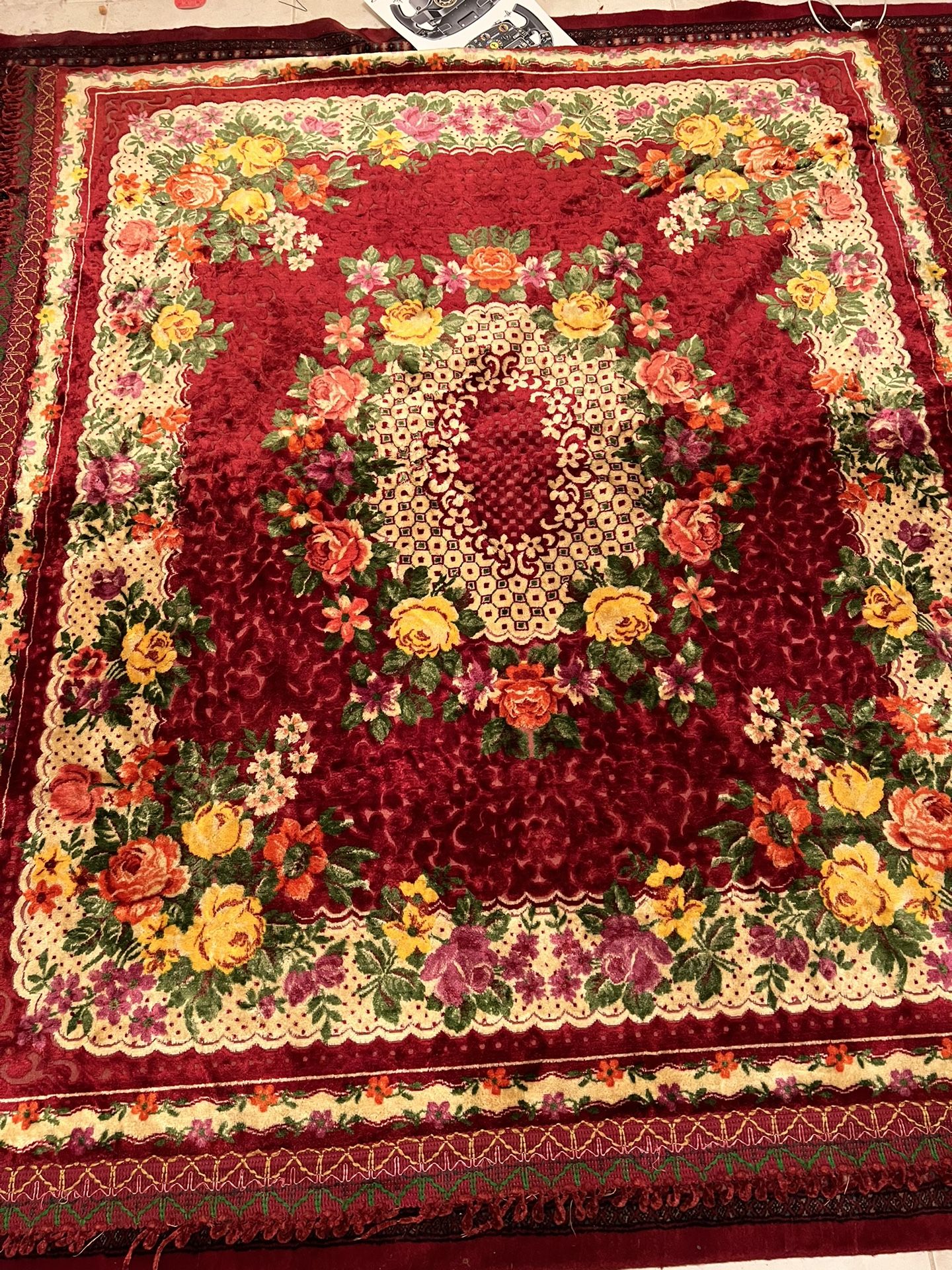 Beautiful Hand Made Ethnic Colorful Area Rug