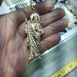 14k Gold San Judas Solid 30 Grams