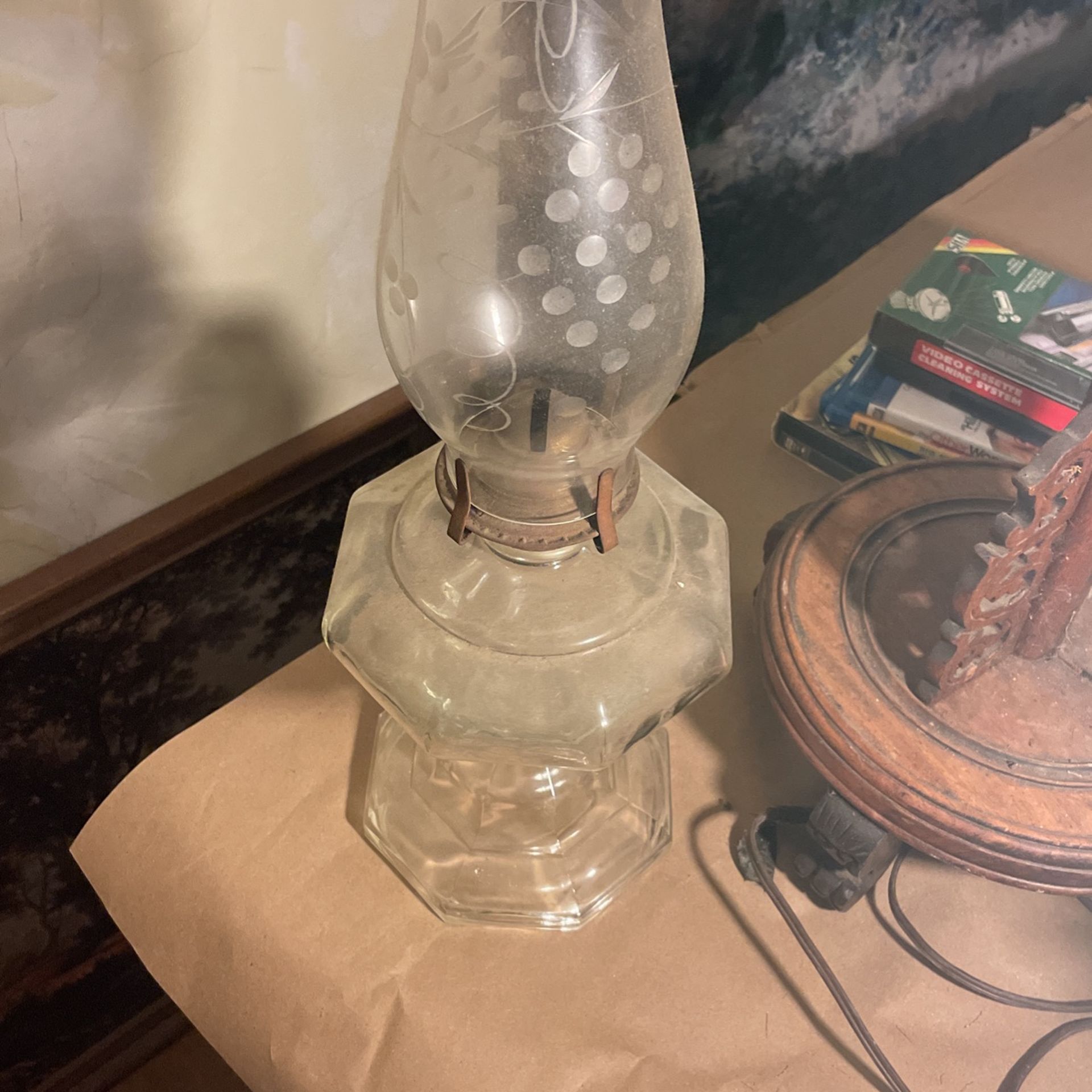 Antique Kerosene Lamp