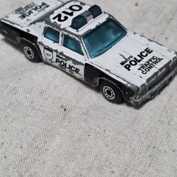 Vintage 1979 Matchbox Superfast No 10 Plymouth Gran Grand Fury Police car
