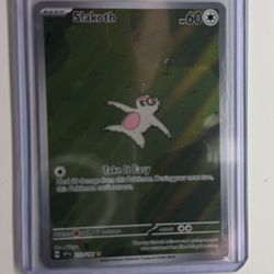SLAKOTH POKEMON CARD