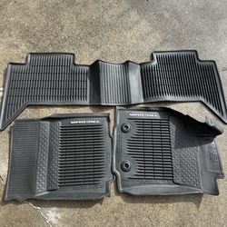 3rd gen Toyota Tacoma oem all weather floor mat