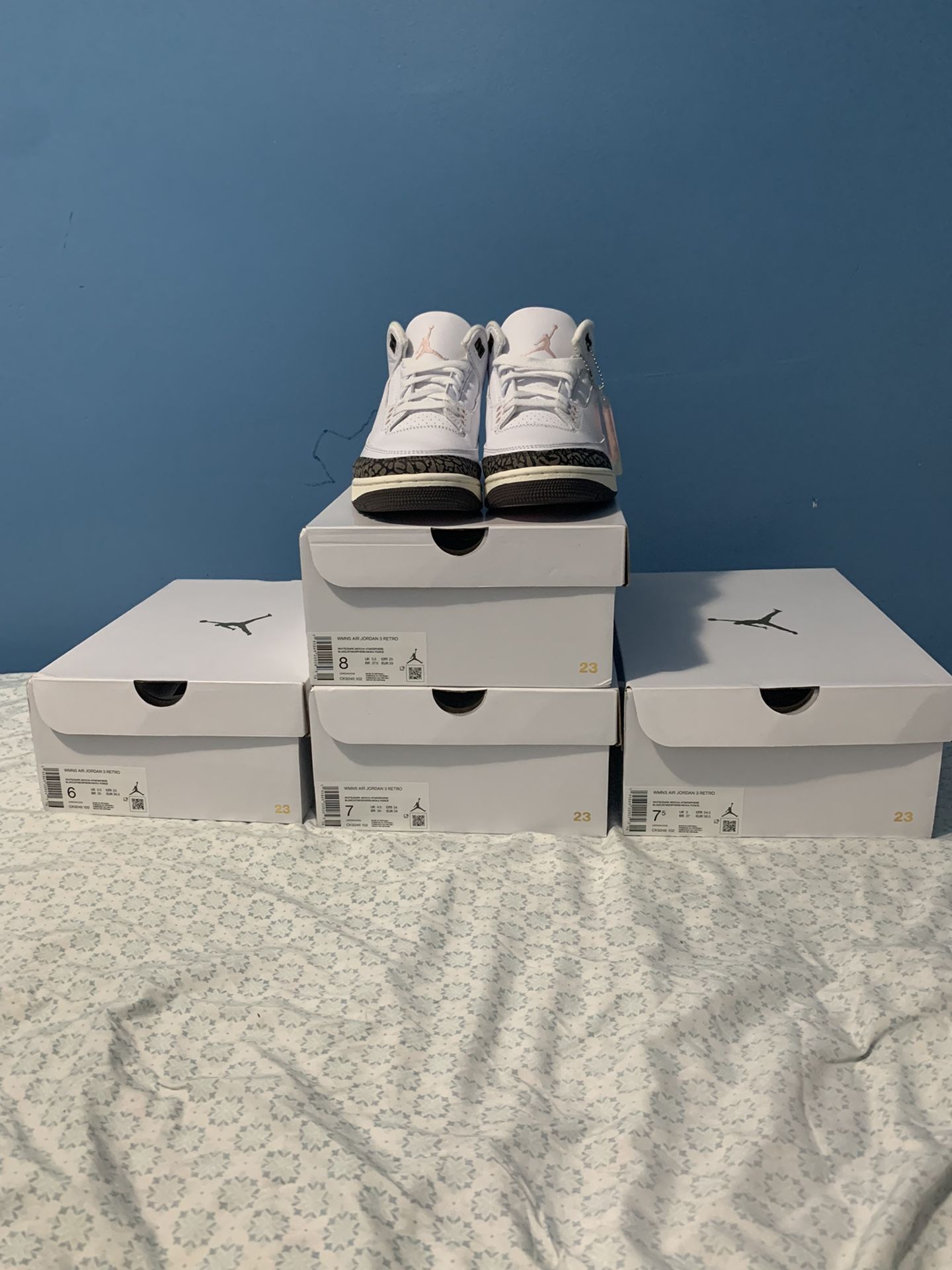 Jordan 3 Neapolitan Dark Mocha(W)