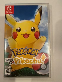 Nintendo switch Pokémon pikachu