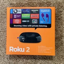  Like New Roku 2 HD Streaming Player 