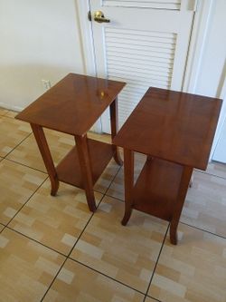 Side table.