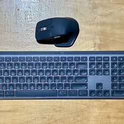 Logitech MX Key for Business, Logitech MX Master 3 Wireless Mouse