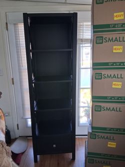 Black Bookcase