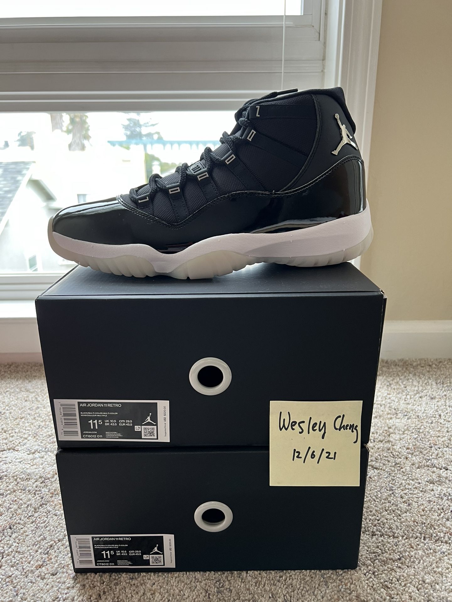 25th Anniversary Jordan 11 Jubilee Release Air Jordan 11 Men 25th