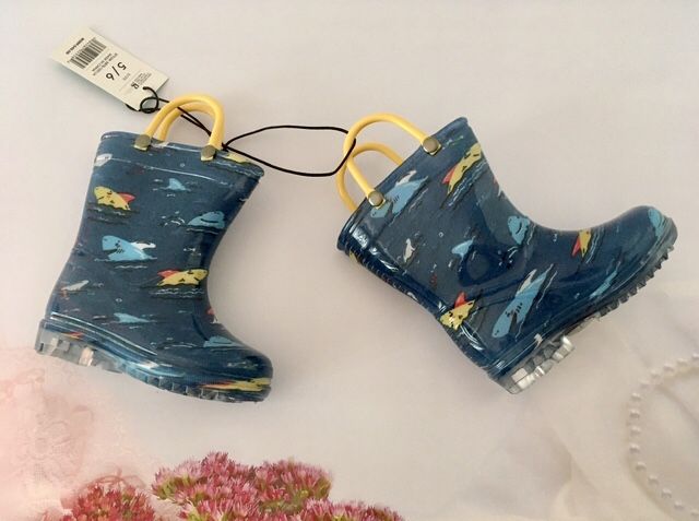 Toddler Rain Boots, Size 5/6