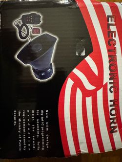 Electric Horn Siren for any vehicle