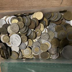 Foreign coins From All Over The Place