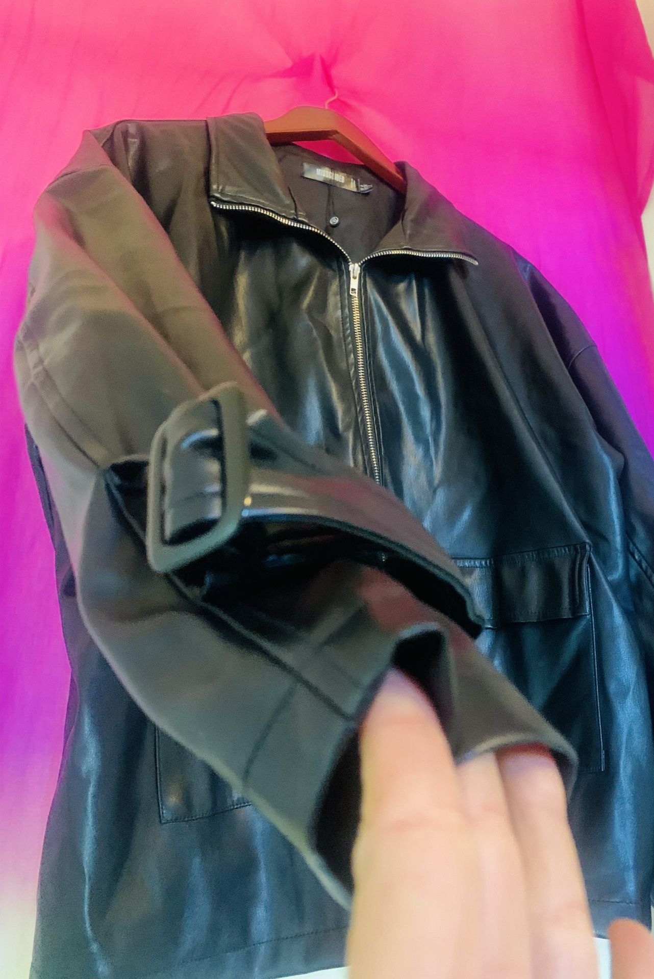 Misguided Faux Leather jacket