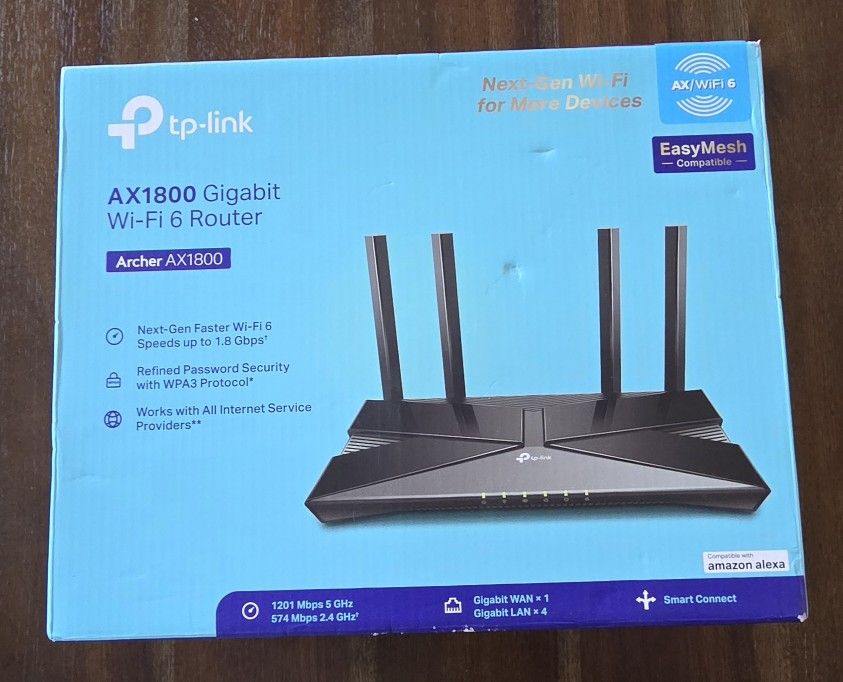 Tp-link Ax1800 GB Wi-Fi 6 Router