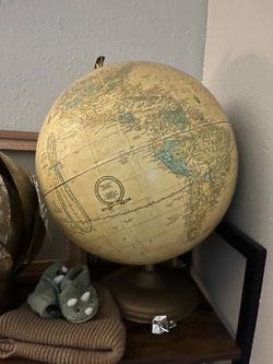 Vintage Replogle World Globe on Stand