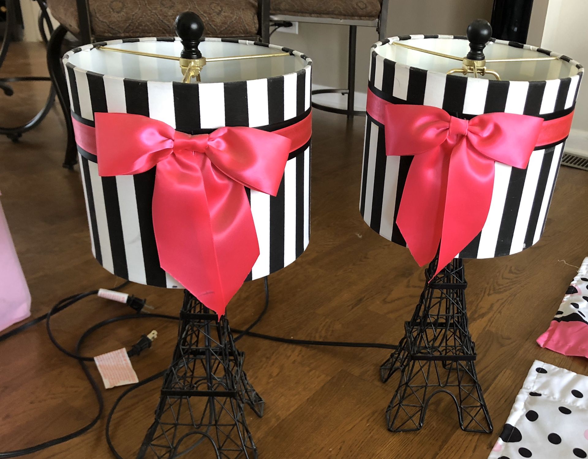2 Eiffel Tower Lamps - Hobby Lobby