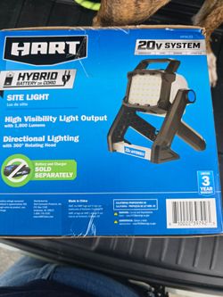 HART 20V Hybrid LED Site Light 1800 Lumens