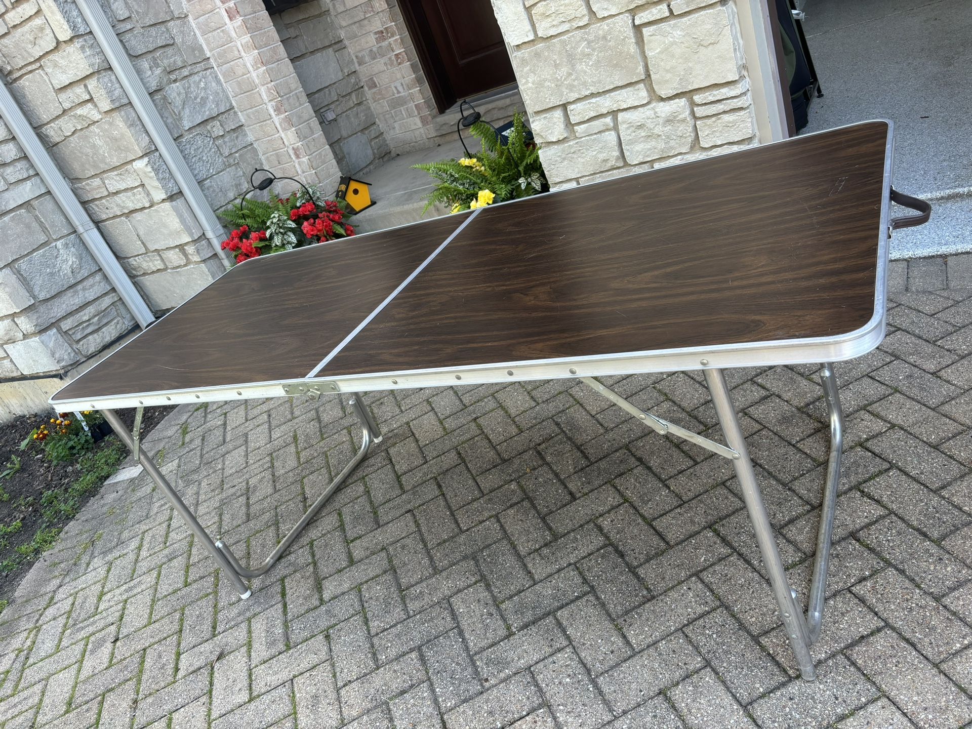 Folding Rectangle Table 6 Foot